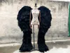 Wedding Anniversary party Decoration Adtults High quality Ostrich feather beautiful soft Angel Wings Amazing photography props