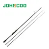 Exfast wędkarski 2 1M 2 4M Węglowy ML M 2 TIPS 528G Spinning Rod Casting Light Jigging 2 sekcje Johncoo Boostera224T9316269