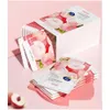 Andra hudv￥rdsverktyg Venzen 1 Box Peach Sleep Mask Cream Brighten Ansiktsfuktande Drop Delivery Health Beauty Devices DHO4Y