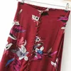 Skirts Boho Print Long Women Summer Beach Bottoms Elastic Waist Gypsy Ethnic Bohemian Ladies Maxi Split Skirt Fishtail