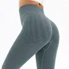 Active Pants High midje Leggings Push Up Sport Women Fitness Running Yoga Bulfting Energy Elastic Seamless Leging Gym Girl Leggins