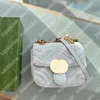 체인 크로스 바디 백 디자이너 Marmont 플랩 숄더 가방 여성 작은 핸드백 고급 지갑 여성 패션 미니 토트 가방 크로스 바디 지갑