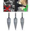 Professional Drill Bits 1pcs Woodworking Firewood Machine Wood Reamer Punch Bit Split Woodwork Cone Drilling Tool Indexable