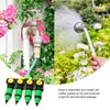Vattenutrustning trädgård bevattning 4-vägs kran slang splitter droppbeslag rörkontakt 1 praktiskt