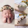 CAPS HATS Born Pography Headwear Headband Immortal Flower Baby 03 Year Children Po Studio Rekvisita kan falla 230220