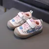 Premiers marcheurs 2023 printemps et automne semelle souple baskets 0-3 ans garçons filles bébé chaussures chaud enfants marche