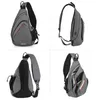 Waist Bags Mixi Men One Shoulder Backpack Women Sling Crossbody USB Boys Cycling Sports Travel Versatile Fashion Student School 230220