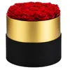 Fleurs décoratives préservées fleur de rose éternelle dans un coffret mariage pour la fête des mères Noël anniversaire de la Saint-Valentin pour toujours