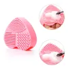 Makeup Brushes 1st Love Heart Wash Cosmetic Cleaner Washing Brush Gel Cleaning Mat Silicone Foundation Tool Scrubbermakeup Har22