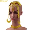 Wedding Jewelry Sets Ethlyn Latest Gold Color Red Stone Women Eritrean Traditional Wedding Jewelry Sets S112C 230217