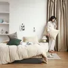 Bedding Sets Bedroom Four-piece Bed Linen Winter Thick Boutique Warmth Flannel Duvet Cover Fashion Simple Family El Set