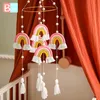 Sonagli Cellulari Morso Punture Bambino Letto in legno Campana Giocattolo Staffa per culla Per neonati Arcobaleno Camera Appeso Decorazione Accessori 230220