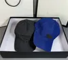 Casquettes de baseball 2022 Casquette de baseball bleu foncé noir denim chapeau de soleil créateur de mode hommes tendance visière casquette gorra chapeaux réglable snapbac257a