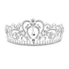 Tiaras Düğün Gelin Prenses Rhinestone Tiara Taç Baş Bandı Kadın Saç Aksesuarları Z0220