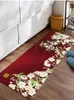 Ковры ПВХ кухонный коврик китайский стиль цветочный рисунок