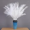 Decorative Flowers 1pc Simulation Peacock Grass Plastic Reed Artificial Plants Wedding Decorations Roads Lead Fake Flower