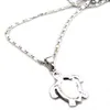 Pingente de joias de opala fashion; colar de pingente de tartaruga fofo novo com alta qualidade