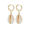 Dangle Earrings & Chandelier Korean Natural Shell Drop Sweet Lvory Color Bohemian Stars Summer Conch Sea Clip On Earring Boho 2023Dangle