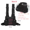 Waist Bags Functional Tactical Chest Fashion Bullet Hip Hop Vest Streetwear Pack Women Black Rig 233 230220