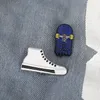 Brooches 1 Piece Enamel Sewing Tools Scissor Shoes Pin For Shirt Lapel Bag Childhood Badge Cartoon Jewelry Gift Kid Friend