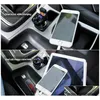 Bluetooth Car Kit Dual USB FM Sändare Aux Modator O Mp3 Spelare med 3.1A Snabb Charger Drop Delivery Mobiles Motorcyklar Electron DHR4L