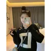 Dames Truien 2024 Fen dis Dames Ontwerpers Truien Gebreide Kraaienhals Modemerk Trui Letter Mouw Kleding Pullover Lange Mouw