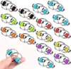 Creative Toys Fidget Bike Chain Metal Puzzle Fidgets Toy Rings Autism Stress Relief Hands Funny Toys for Children 1673