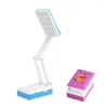 Table Lamps 12 LED Lamp Folding Rechargeable 1000mAh Makeup Bedside Reading Night-light Eye Protection For Study Room