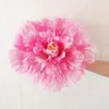 Decoratieve bloemen Hoogwaardige zijdergaren Artificial Peony For Childn's Day Stage rekwisieten Huwelijksfeest Decoratie Fake Flower Head