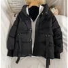 Trench damski płaszcze modne zimowe damskie takanie dużych rozmiarów parkas krótkie bawełniane kurtki dziewczęta odzież wierzchnia Jp324
