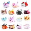 Stuffed Plush Animals Cute Meows Aphmau Doll Mee Meow Food Cat Coke French Fries Burgers Bread Sandes Sleeping Pillow Children Gifts 230217