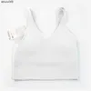 Bra Align Yoga Sport High Impact Fitness Sömlösa topp Gym Women Active Wear Yoga Workout Vest Sports Tops Samma Stylulululemens Womens Lulu Women