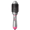 3 In 1 Multi-functional Round Brush Hair Dryer with Ceramic Oval Barrel, Professional Triple Barrel Hair Curling Iron