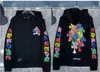 Tshirts Tasarımcı Mens Chromees Kış Kalp Heart Hoodie Ch Uzun Kollu Ceket Gevşek Kapşak Kapüşonlu Kazancı Kadın Hip Hop Chromees Kalpler Zip Yukarı 7Je S ila 2xl Boyut