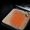 Capas de assento de carro Pad para almofada de aquecimento para o inverno da temporada de inverno e mulheres mais quentes aquecidas aquecidas
