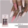 False Nails 30pcs fl er UV 젤 반짝이는 장식 디자인을위한 손톱 인공 팁 예술 가짜 확장 낙하 건강에 대한 기자