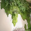 Kwiaty dekoracyjne Jakość sztucznej zielonej rośliny Nieśmiertelne Fake Flower Moss Grass Home Home Wall Mini Mini Akcesoria