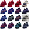 2023ff All Team Baseball Letter A dzianin Skullies Winter Caps Feminino Vailies moda marka czapki czapki jeden rozmiar