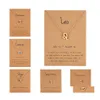 Pendanthalsband Kvinnlig elegant stj￤rna Zodiac Sign 12 Constellation Charm Gold Chain Choker f￶r kvinnliga smyckekartong Drop Delivery DHQNV