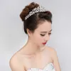 Diadèmes Magnifiques accessoires de cheveux de mariage diadème de mariée princesse couronne diadèmes et couronnes autriche cristal coeur bijoux de fête de mariage Z0220