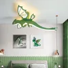 Ceiling Lights LED Light Creative Eye Protection Cute Personality Dinosaur Lamp Cartoon Room Lamps