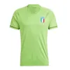 Italia Mens Tshirts 2324 Chiesa Soccer Jerseys 2023 Italy 125th Raspadori Verratti Barella Donnarumma Shirt Totti Lorenzo Politano Zaniolo Miretti Football
