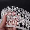 Tiaras Vintage Royal Pearl Wedding Crown Princess Diana Tiara Bridal Hair Accessoire Z0220