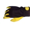 Labor Insurance Work Gloves Leather Wear-resistant Thickened Protective Porter Site Machine Repair Garden Riding