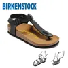 Tyska tofflor designer Birkinstocks Boken Shoes 828 Series Summer Men's Shoes Women's Shoes Germany Boken Cork Sandals Par's Shoes RQFB