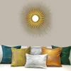 Cuscino OEM Custom Jacquard Cover Sofa Taglio decorativo Velvet Throw Line Federa di lusso dal prezzo di fabbrica