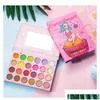 Sombra Sombra de ojos Handaiyan 32 colores Sombra de ojos Rubor en polvo Paleta de maquillaje Contorno de cara Resaltador Colorete Cosméticos Entrega de gota Curar