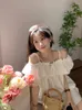 Party Dresses Summer Sweet Spaghetti Strap Women Dress Chic Off Shoulder Bandage Mini 2023 Korean Style Loose Vestidos