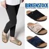 Designer Birkinstock tofflor Classic Borken tofflor Borken unisex amerikanska sandaler Zürich Cork Beach tofflor för män och kvinnor