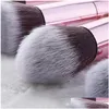 Makeup Brushes 10 st v￥ta och vilda serier borste hand tum handtag set sk￶nhetsverktyg fundament mtifunktion droppleverans h￤lsa ￥tkomst dhzsw